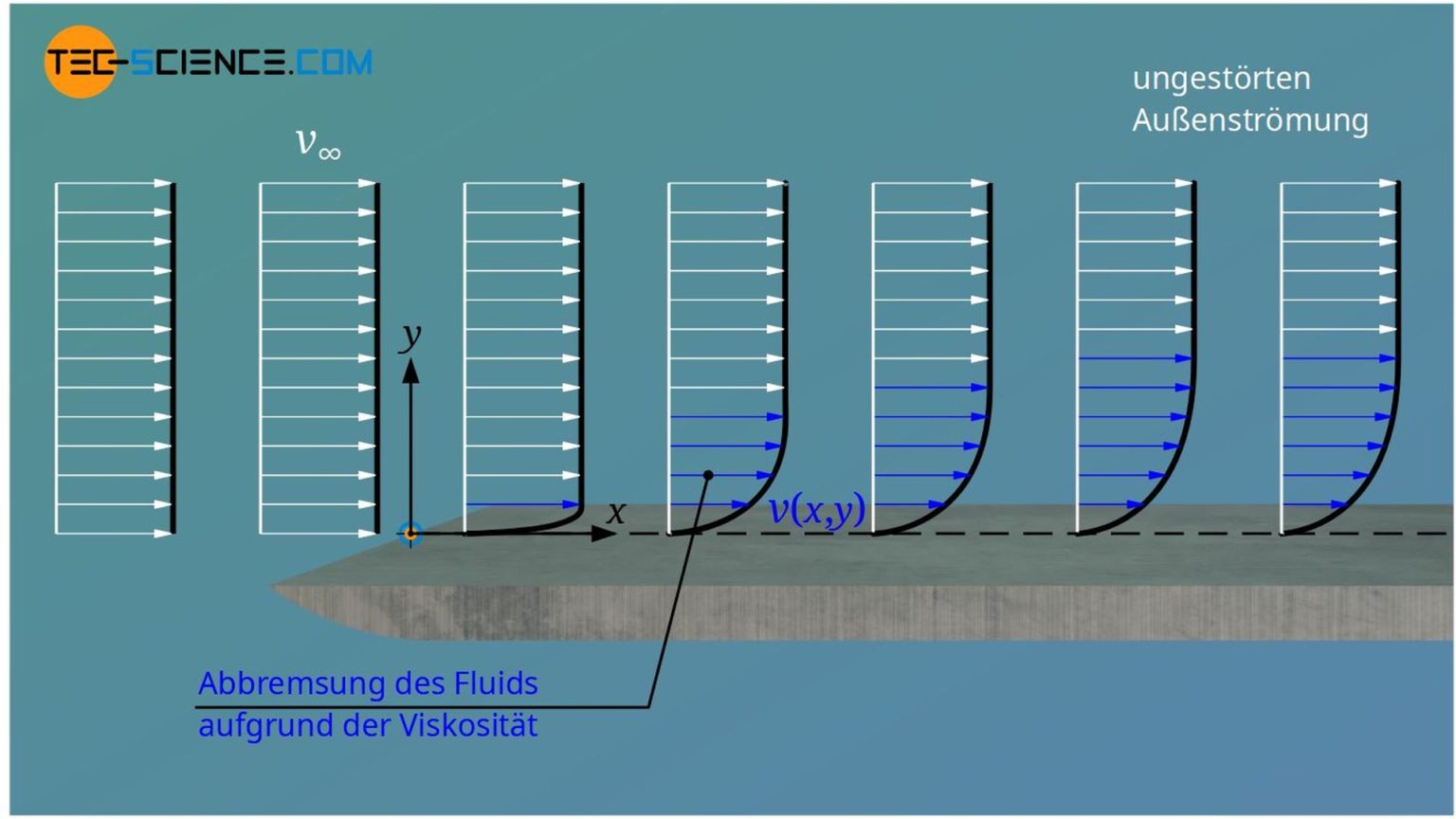 Hydrodynamische Grenzschicht - Tec-science